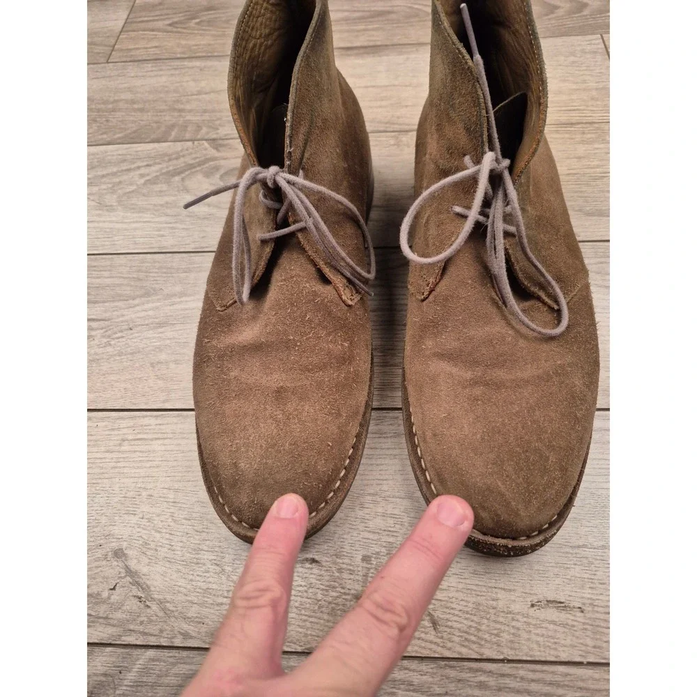 Thursday Boot Co Scout Chukka Tan Brown Suede Lace Up Desert Boots Mens Sz 7
